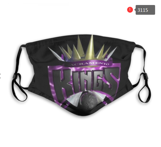 NBA Sacramento Kings #3 Dust mask with filter-0